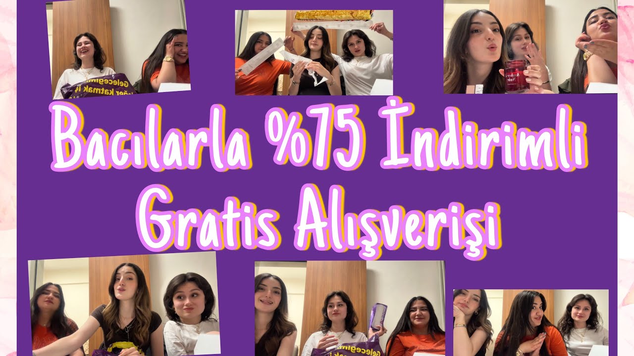 Gratisin %75 indiriminden neler aldık