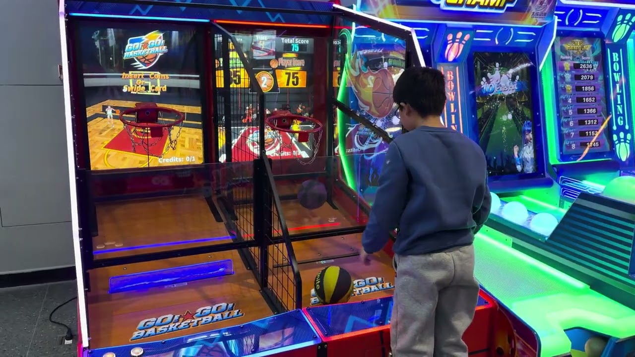 Go Go Basketball:Very suitable for children to play two basketball machine | ACE Amusement