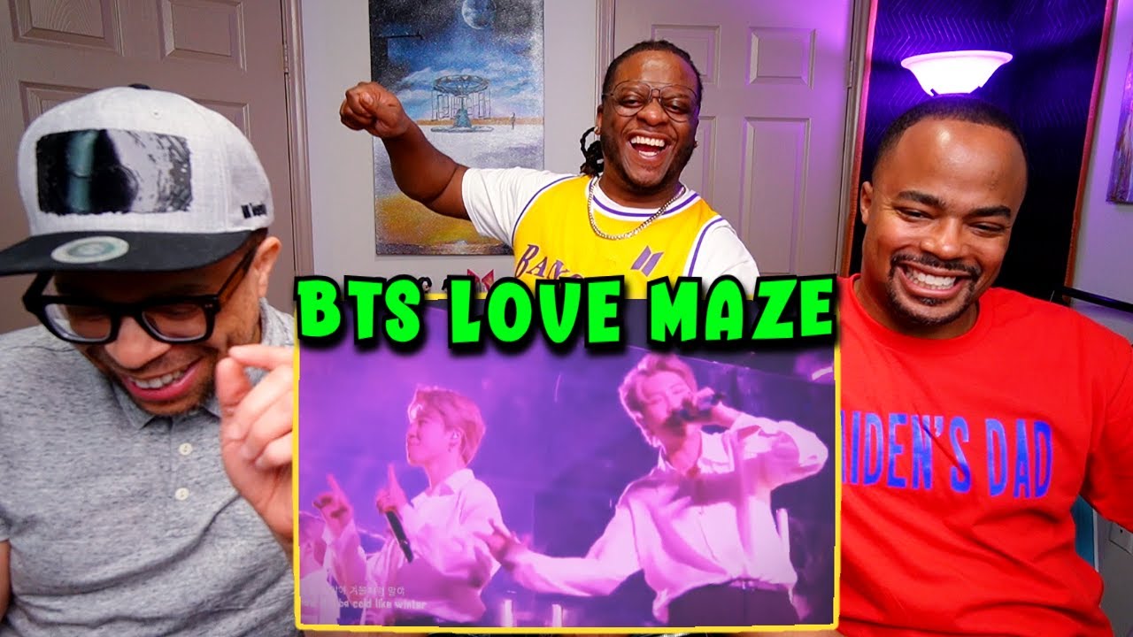 Our Current Addiction || BTS 'Love Maze' Stage Mix REACTION!!