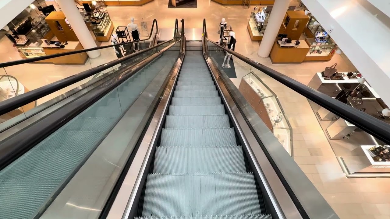 Kone Double-File Escalators ~ Neiman Marcus - The Mall at Millenia ~ Orlando, FL