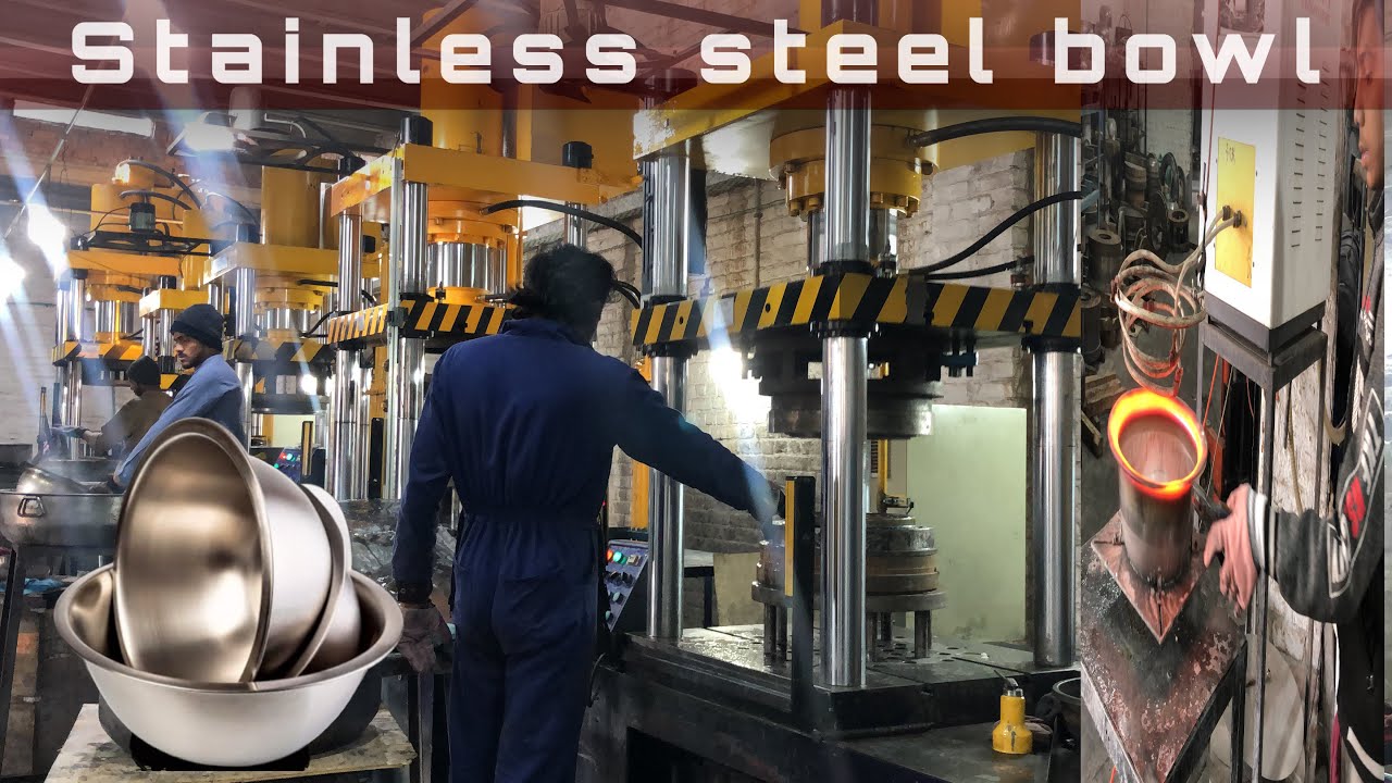 Ultimate Stainless Steel Bowl: The Essential Kitchen Accessory! Complete Manufacturing Process.