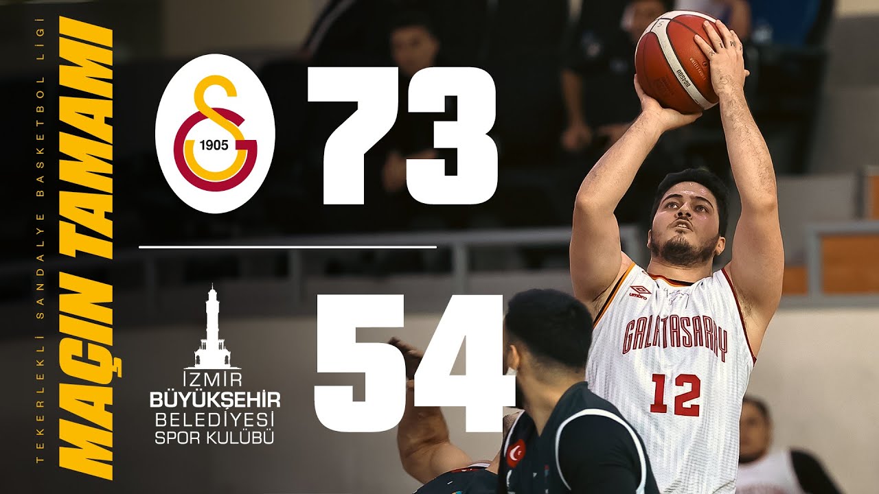 🔴 Galatasaray - İzmir Büyükşehir Belediye (TSBL A Grubu 4. Maçı)
