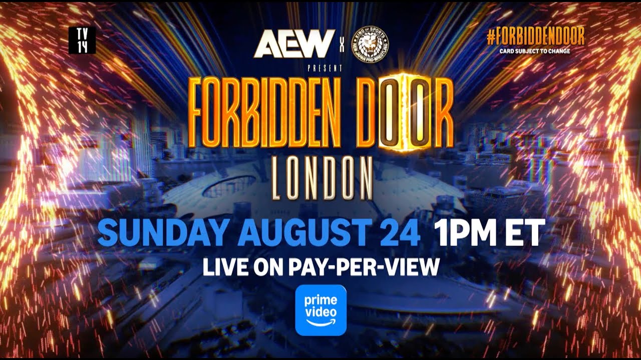 AEW x NJPW Forbidden Door: Zero Hour LIVE from London O2 | Prime Video