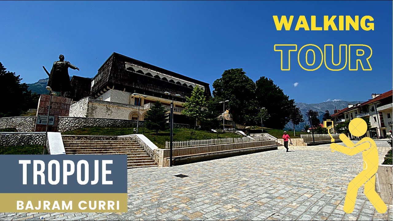 Bajram Curri | Walking Tour - 🇦🇱 Tropojë, Albania @MTravelVlog