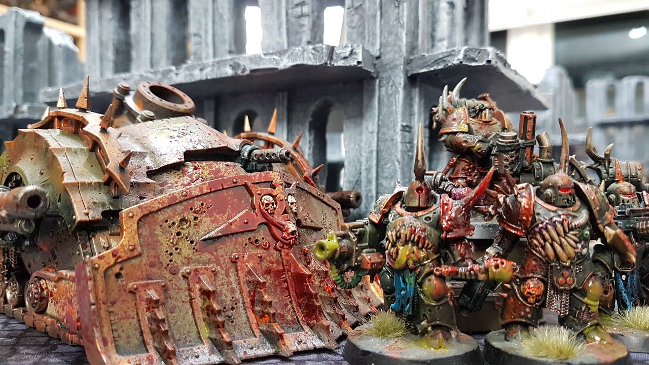 Death Guard v Imperial Guard, Warhammer 40k battle report
