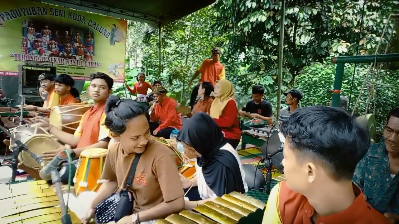 Gending Jawa nyampleng TALU||ebeg banyumasan TURONGGO SEKAR KANTIL LARAS jatisari 