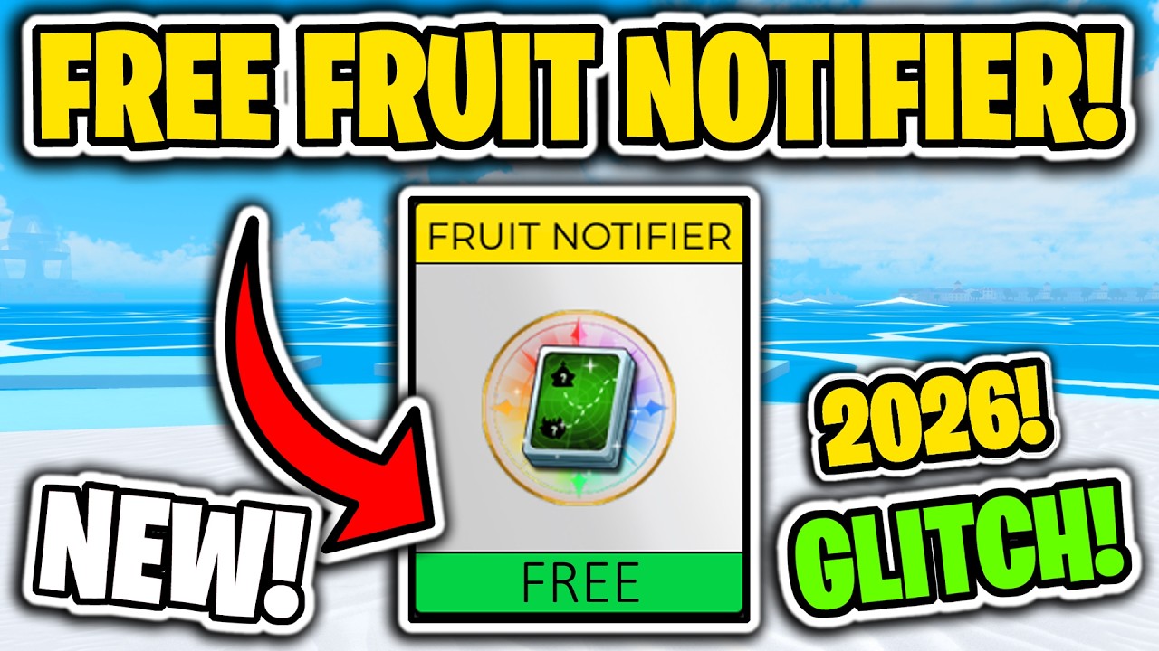 Как получить FRUIT NOTIFIER БЕСПЛАТНО! (Blox Fruits 2026)