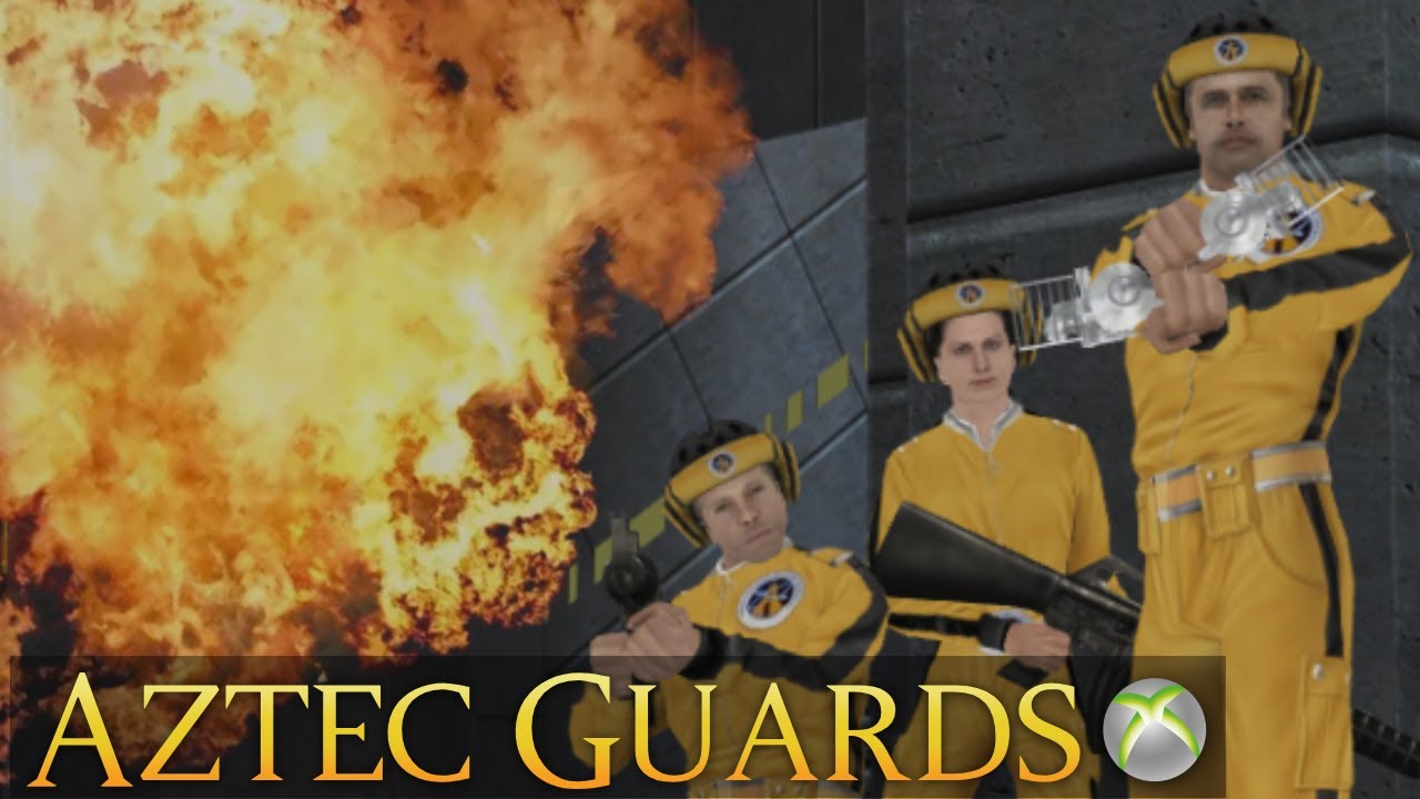 GoldenEye XBLA But All Missions Have Aztec Guards