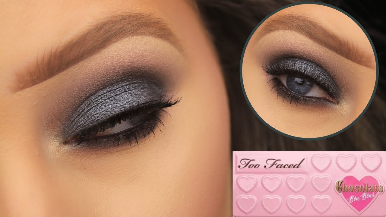 COOL TONED SMOKEY EYE | TOO FACED CHOCOLATE BON BONS TUTORIAL | EIMEAR MCELHERON