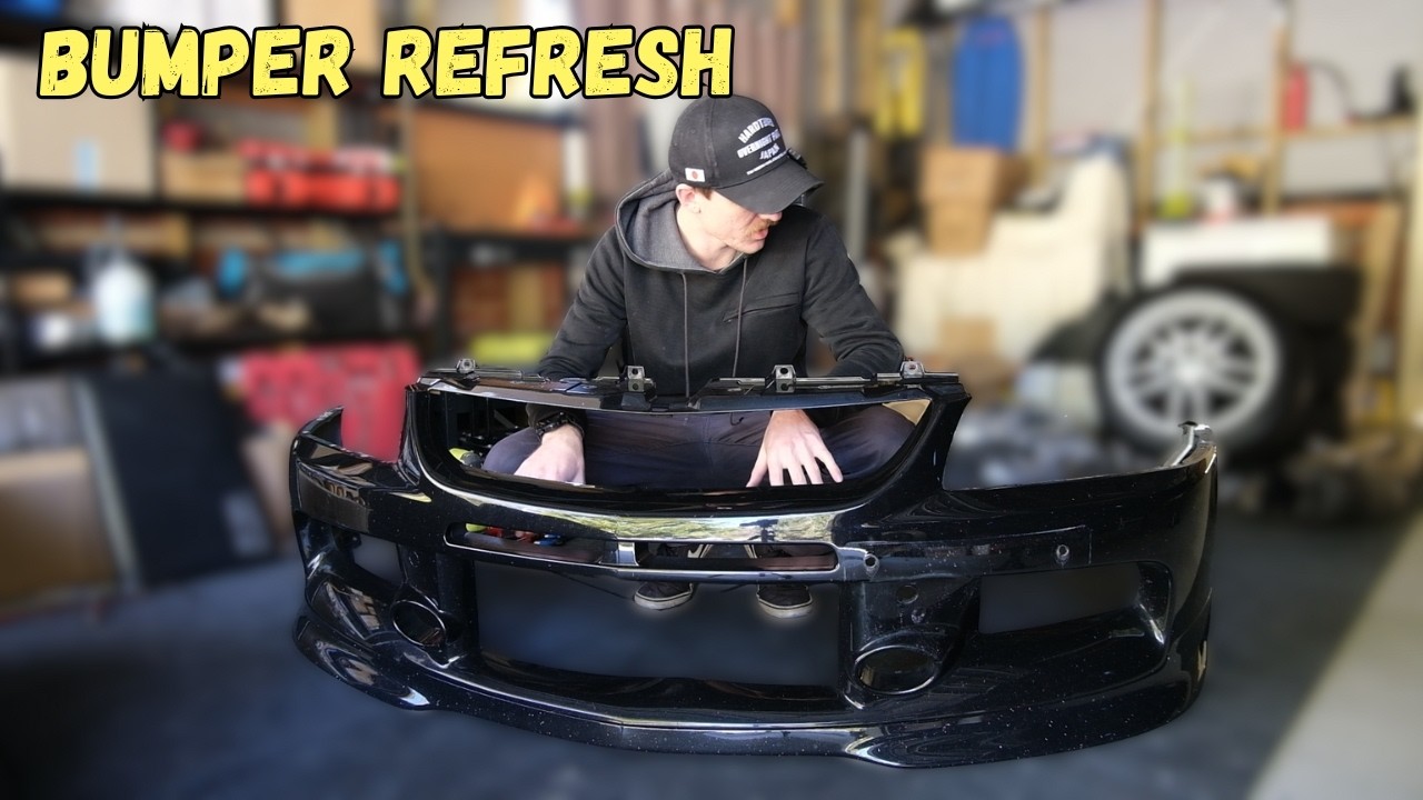 My Evo 9's Front Bumper Sucks ... Let's Fix It!