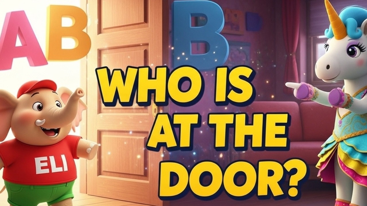 Preschool Learning activities | ABC TV Lounge Door Bell | Surprise Alphabet Guests |  ABC Spotlight