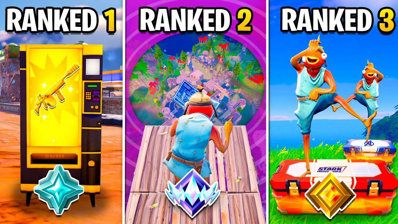 NAJDZIWNIEJSZE RANKEDY CHALLENGE w Fortnite