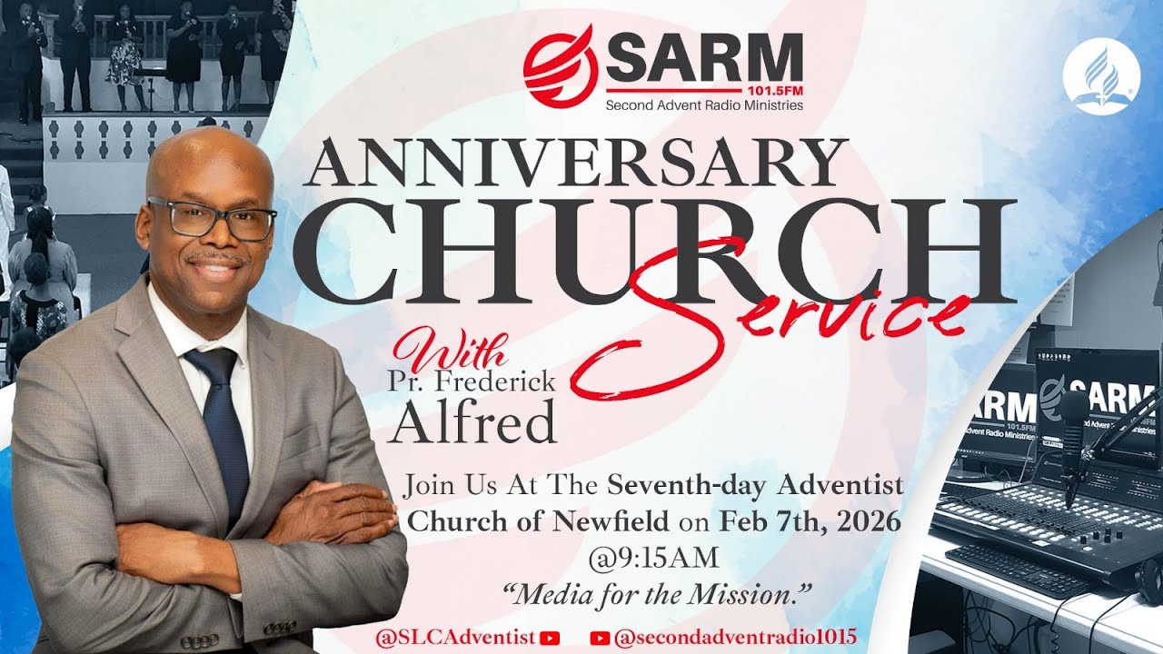 Second Advent Radio Ministries Anniversary Service | SDA Church, Newfield | Feb 7, 2026