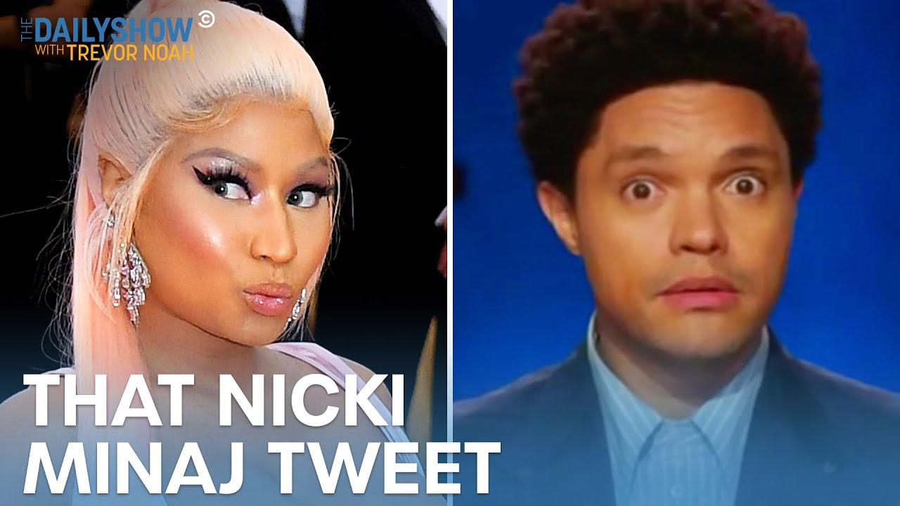 Nicki Minaj’s Swollen Balls Tweet Sends the Internet Spiraling | The Daily Show