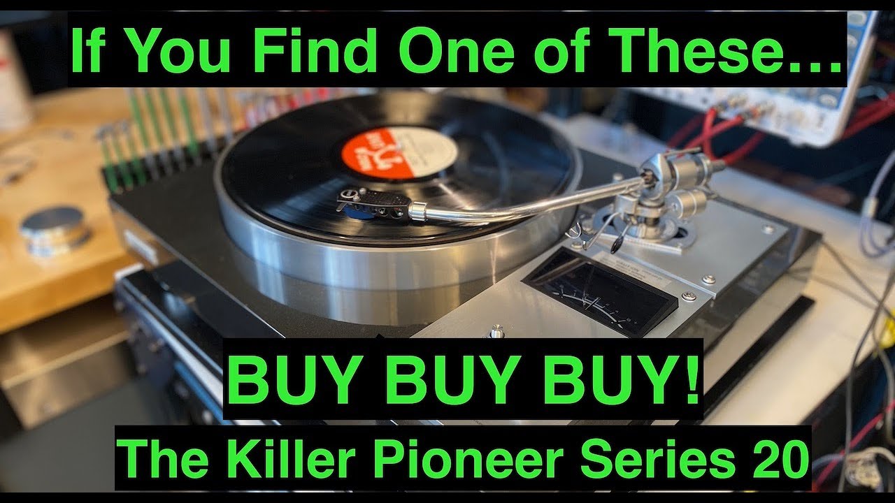 Проигрыватель виниловых пластинок Pioneer Series 20 — купите, если сможете найти!