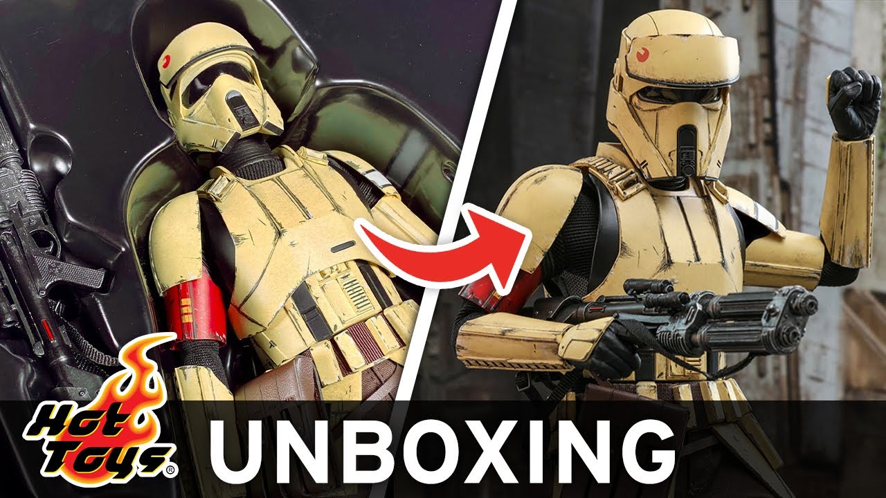 Hot Toys Shoretrooper Star Wars Figure Unboxing | Sideshow First Look