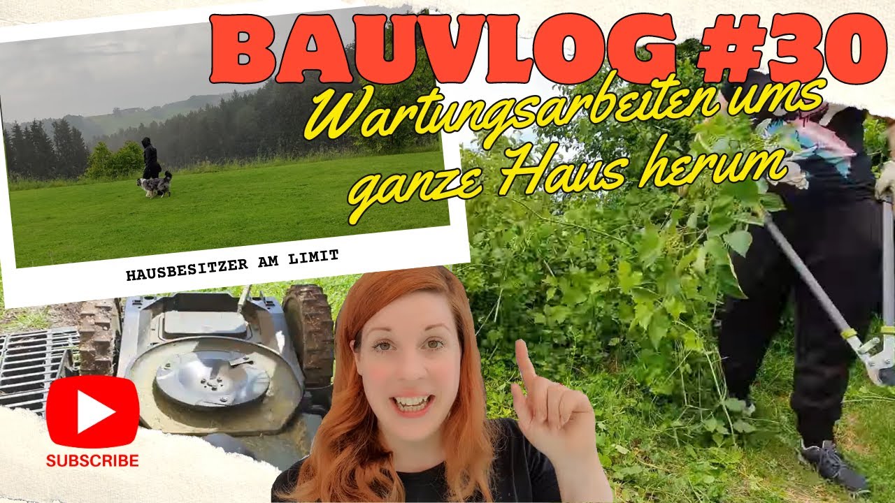 [Bauvlog #30] Schneckenparty 🐌 | Der Teich wird aufgefrischt | Klingenwechsel beim Rasenmähroboter 🤖
