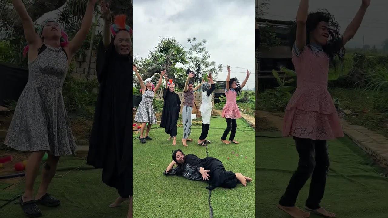 The Whole Village Tried the Viral &ldquo;Hot Hit&rdquo; Trend 😂🔥 | Funniest Trend Ever! #internettrend