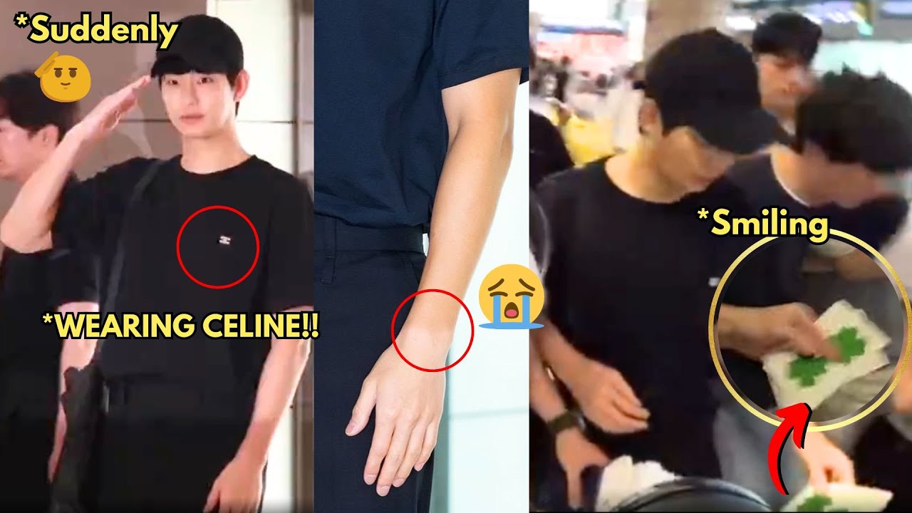 Wait Soohyun hands is uneven?! Not him listening to the reporter’s joke and suddenly salute🫡 💀😭