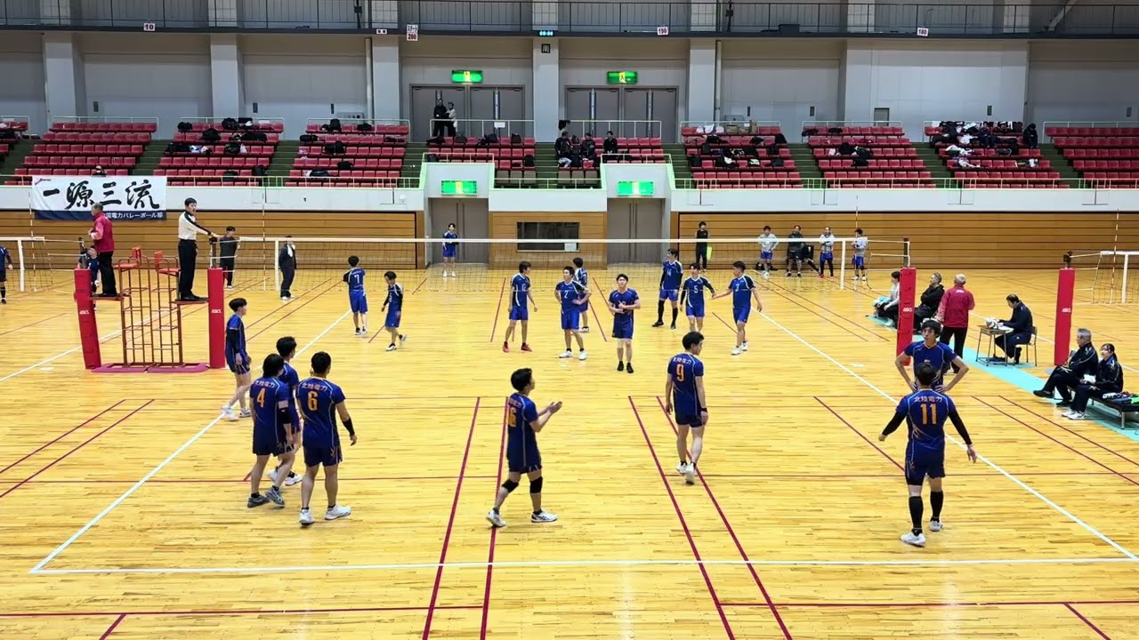 2026.1.17 九電vs北陸電力　1セット目