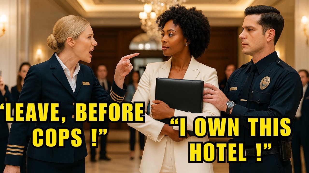 Black CEO Thrown Out of Her Own Hotel in Front of Everyone — Two Minutes, She Fired the Whole Staff!