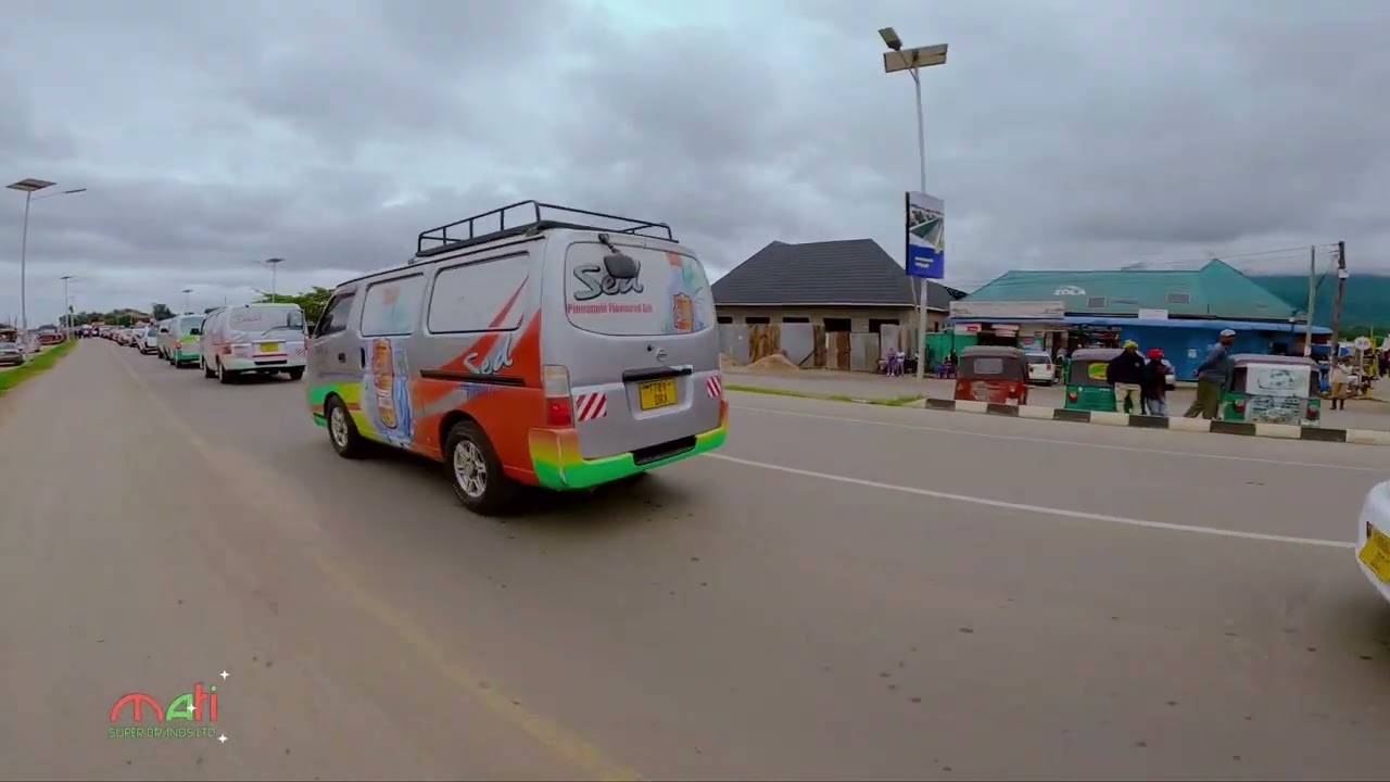MSAFARA WA MAGARI YA MATI SUPER BRANDS LTD KATIKA MAADHIMISHO YA MEI MOSI 2023.