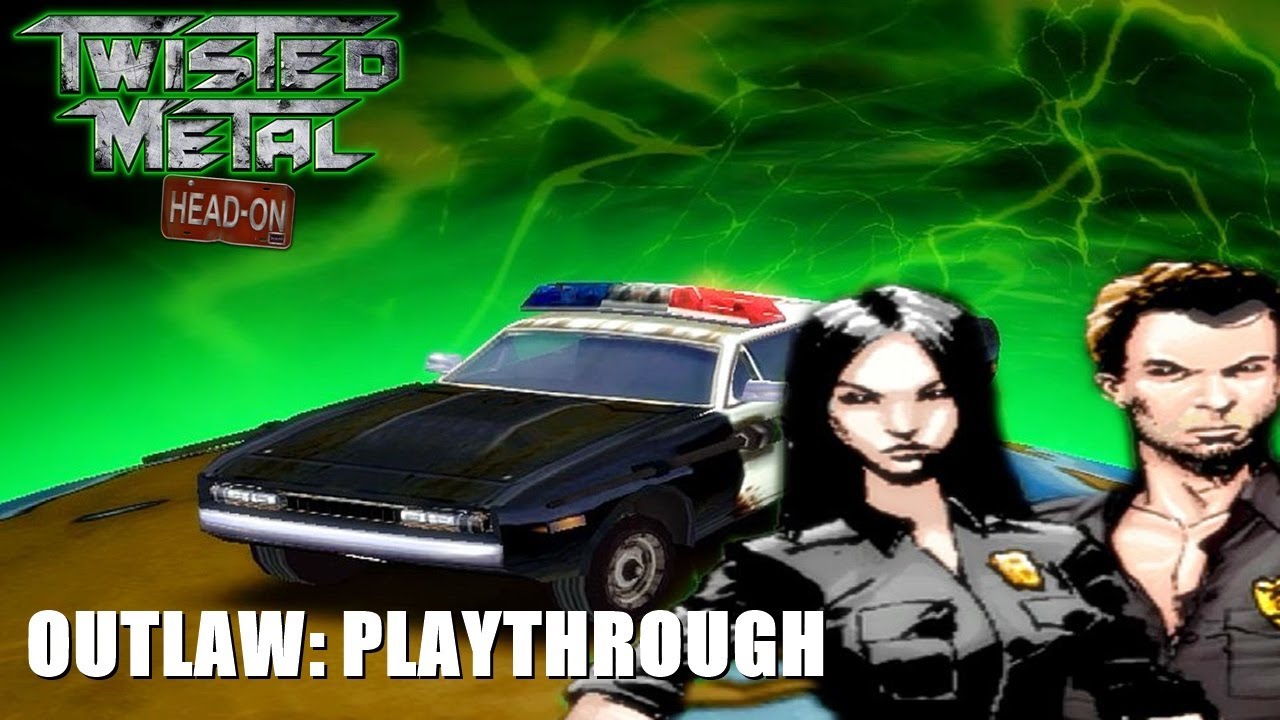 Twisted Metal: Head-On : Outlaw Playthrough HD