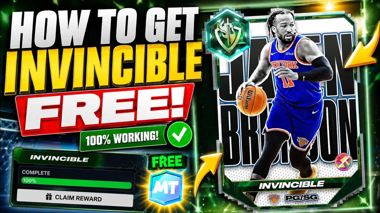 NO LOCKER CODES? HOW TO GET *FREE* INVINCIBLE NBA PLAYOFFS CARDS IN NBA2K26 MyTeam!!