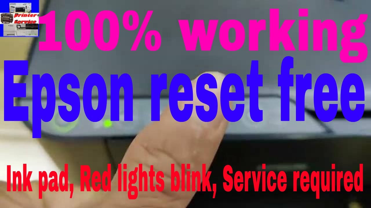 Reset working Epson L3210 L3215 L3216 L3250 L3251