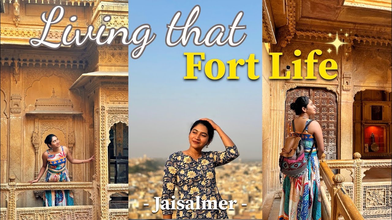 Living that Fort Life ! 2 days in the Living Fort of the Golden City. 🏰 #malayalamtravelvlog
