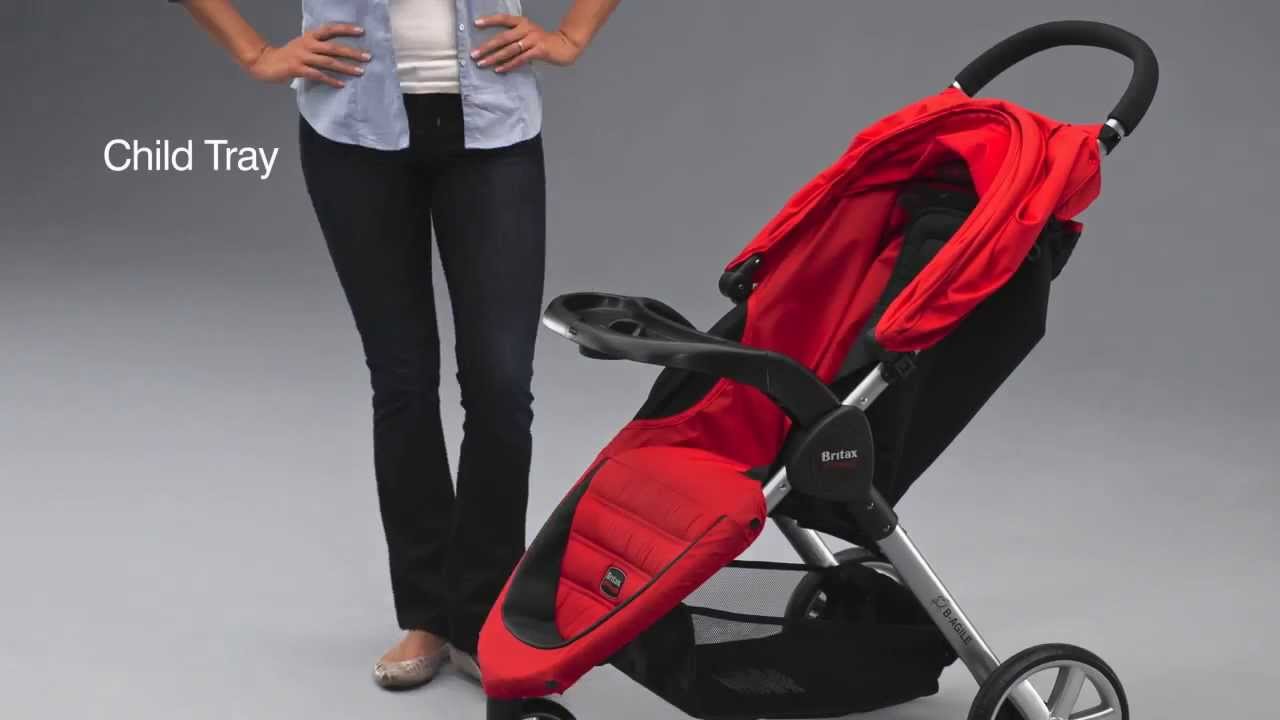 Britax B-Agile 3 - прогулочная коляска на 3 колёсах
