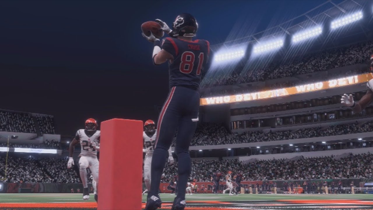 COLT CRUISE CLUTCH FIRST CAREER TOUCHDOWN RECEPTION! Madden 18 Career Mode