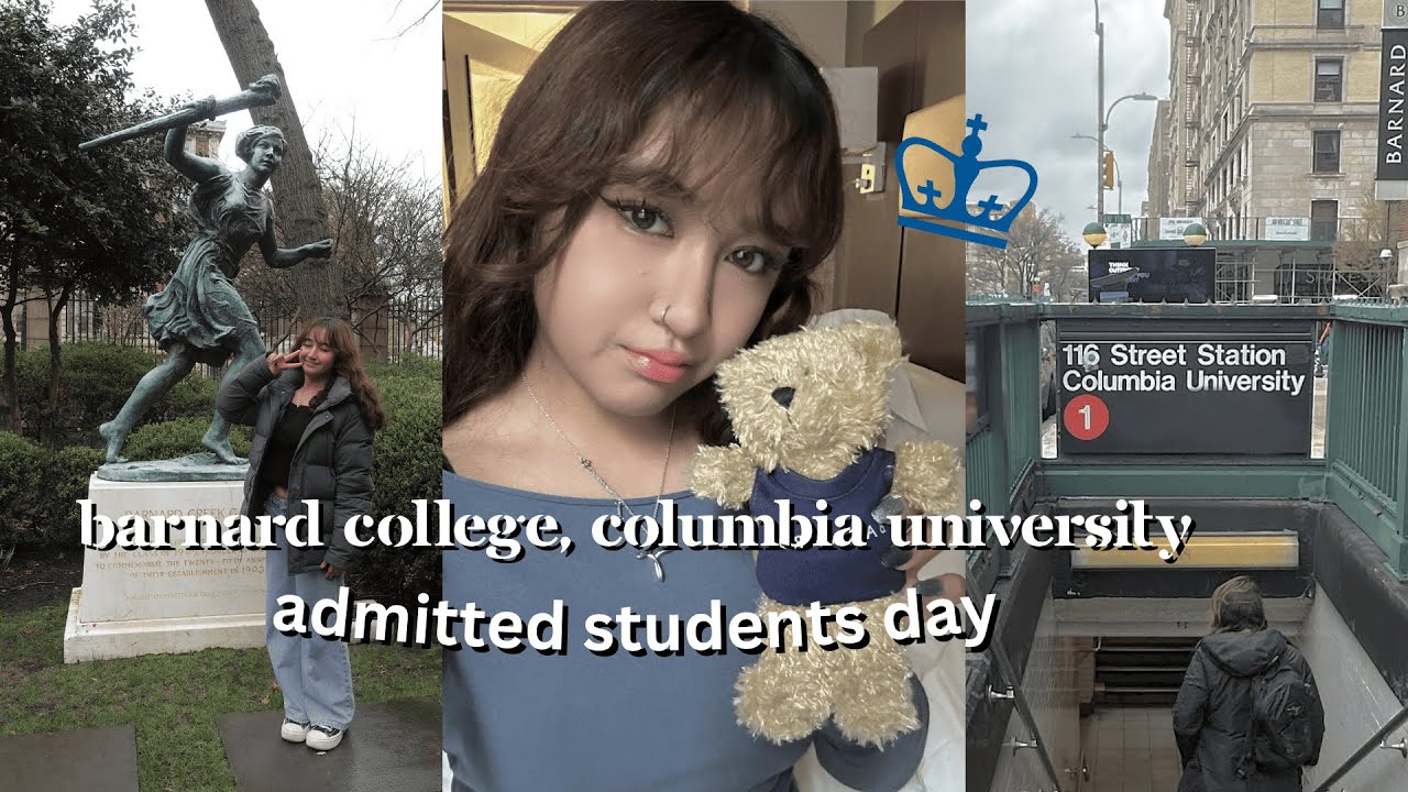BARNARD COLLEGE ADMITTED STUDENTS DAY📓: vlog, campus tour, food, and merch!
