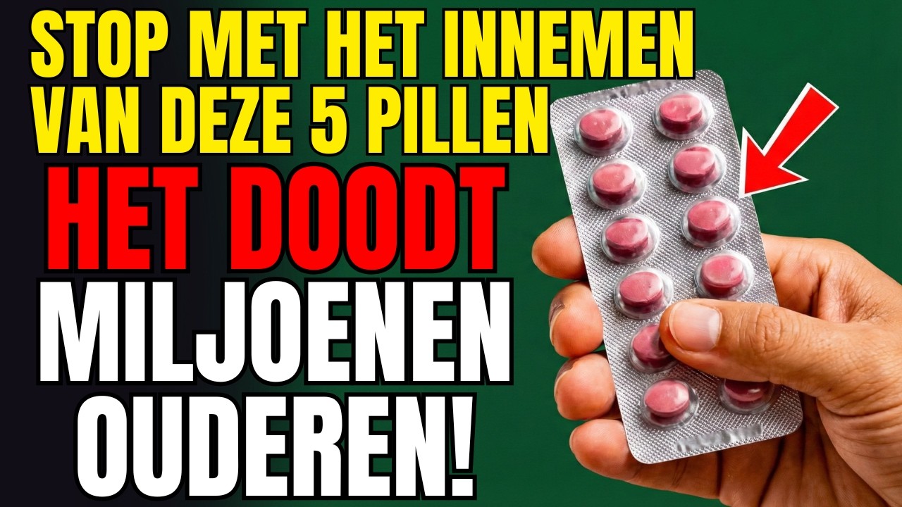 Cardioloog Waarschuwt: Deze 5 Pillen Verhogen het Risico op een Hartaanval Na 60