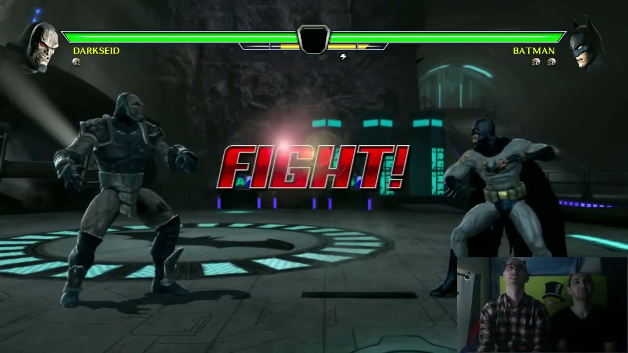 Batman fights Darkseid- Mortal Kombat VS DC Universe