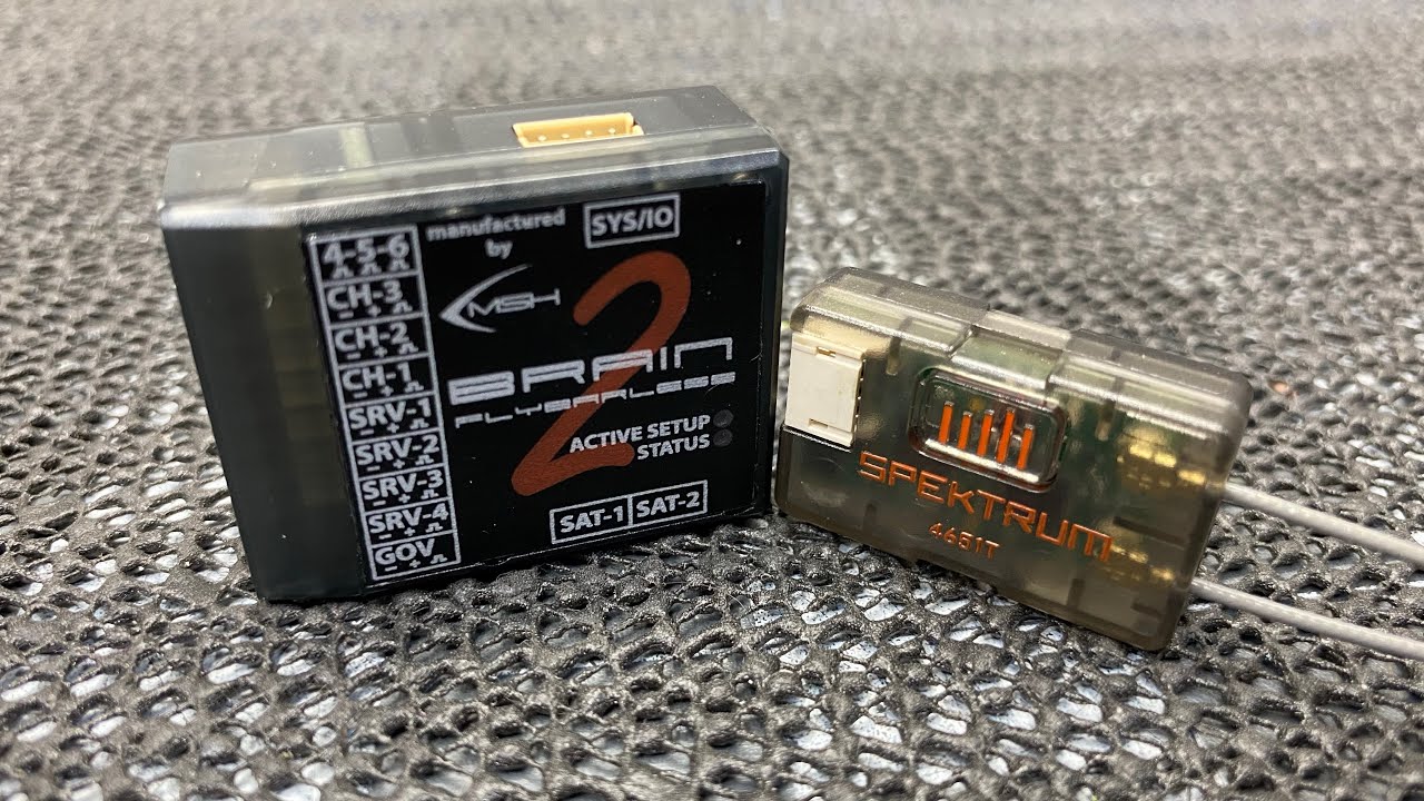 How To Wire A Spektrum SRXL2 To A MSH Brain/iKon FBL
