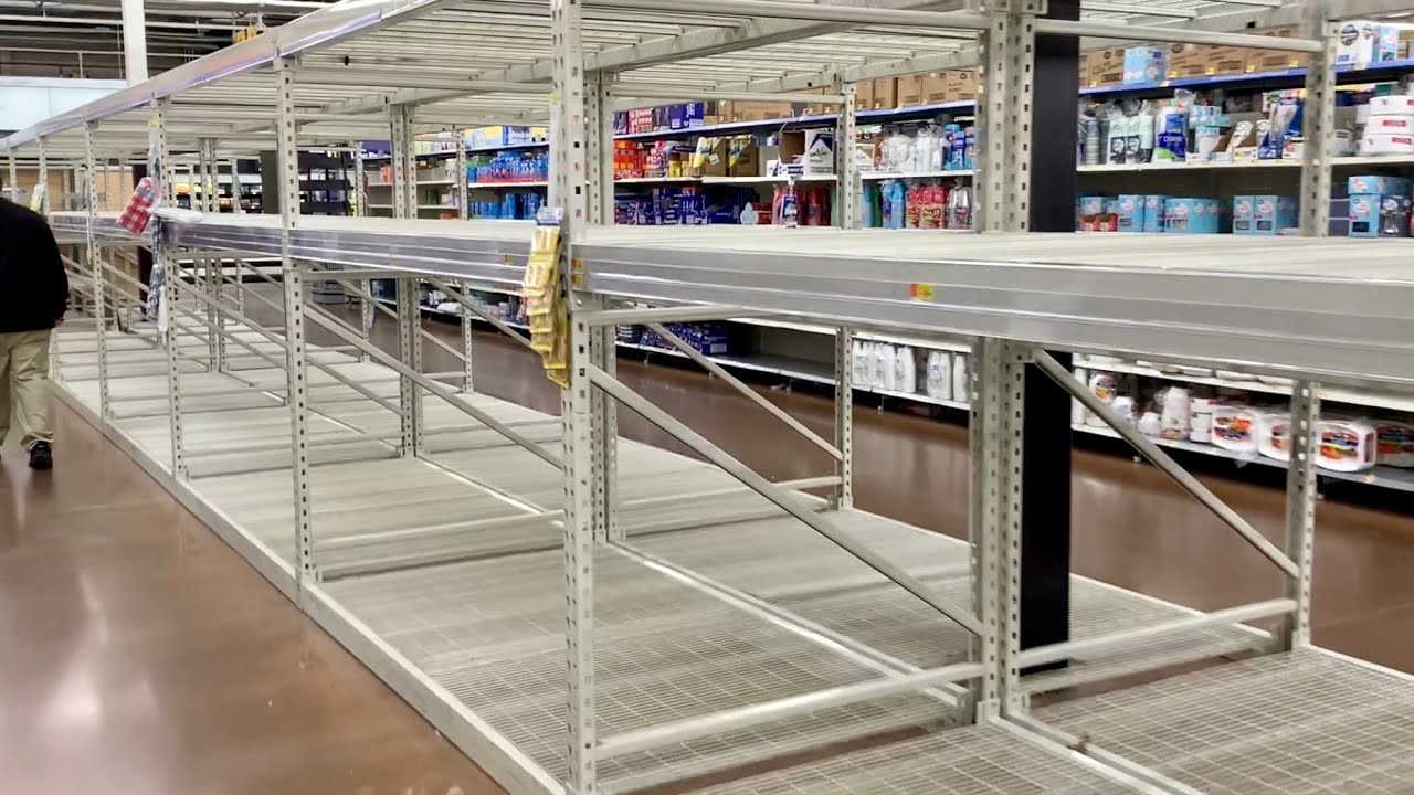 SOLD OUT!  SEARCHING FOR TOILET PAPER AND OTHER ESSENTIALS AT EVERY STORE IN TOWN