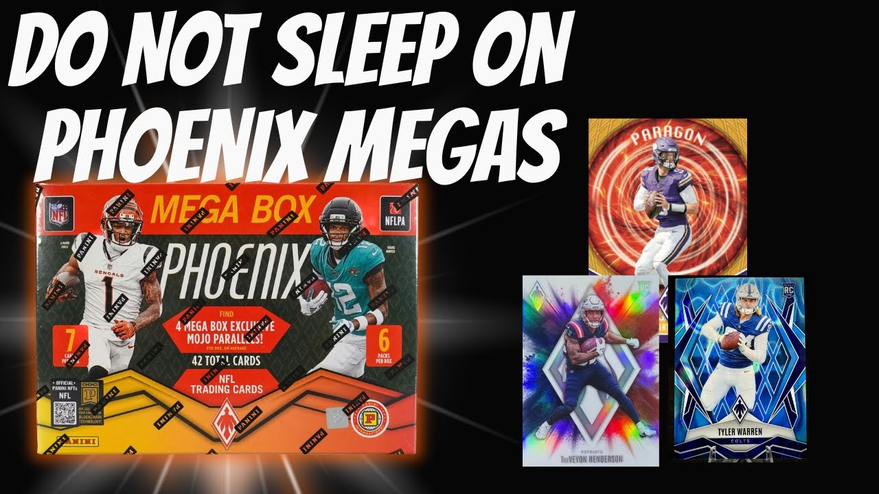 INSANE NFL Phoenix Mega Box 🔥 TWO Numbered Hits! (/199 & /325)