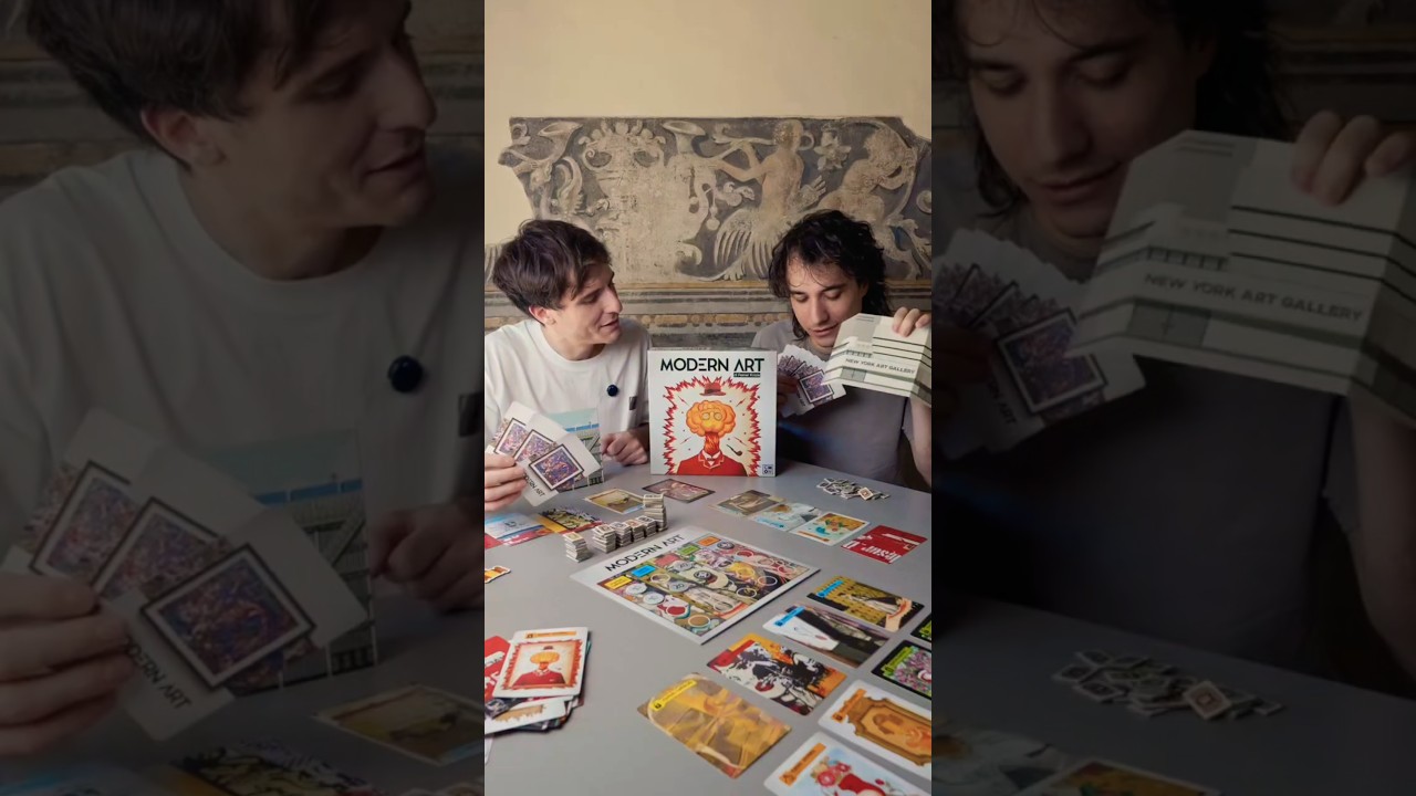 Modern Art #giochidatavolo #giocodatavolo  #boardgames #gioco #giochidicarte #giochi