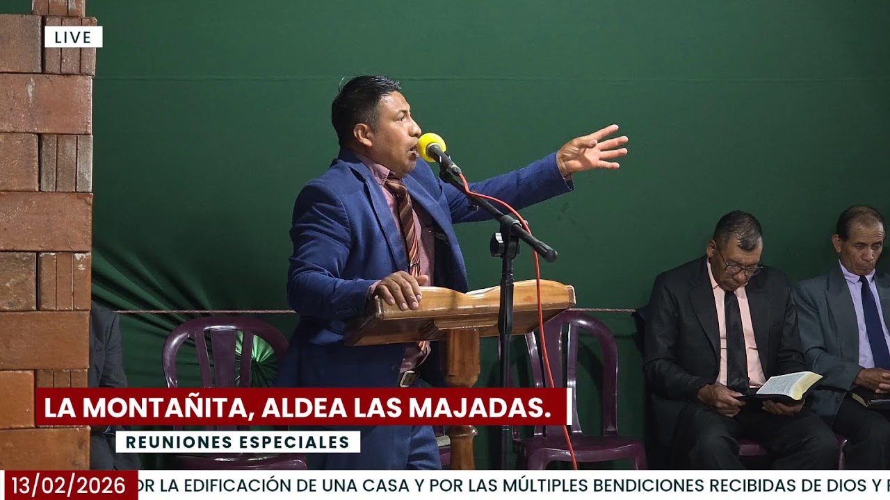 DESDE SECTOR LA MONTAÑITA ALDEA LAS MAJADAS REUNIONES PROM POR ELDER BAUTISTA Y NIDIA LÓPEZ