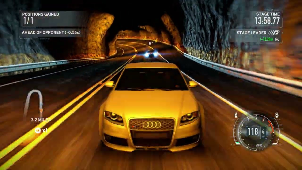 Need For Speed: The Run | AUDI RS4 Summit Run - CAR SOUNDS ONLY