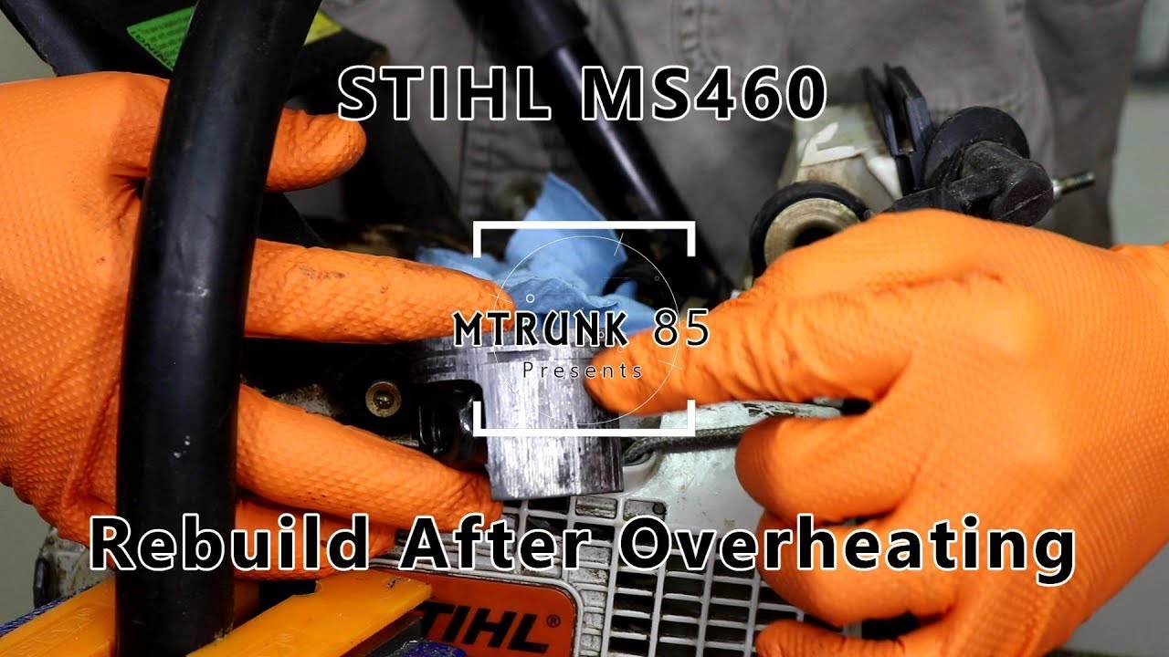 STIHL MS460 Как восстановить после перегрева на бензопиле