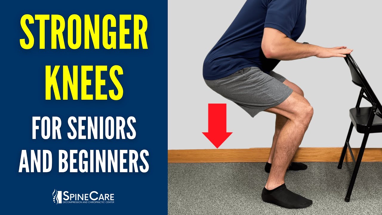 Easy Knee Strengthening Exercises for Seniors and Beginners