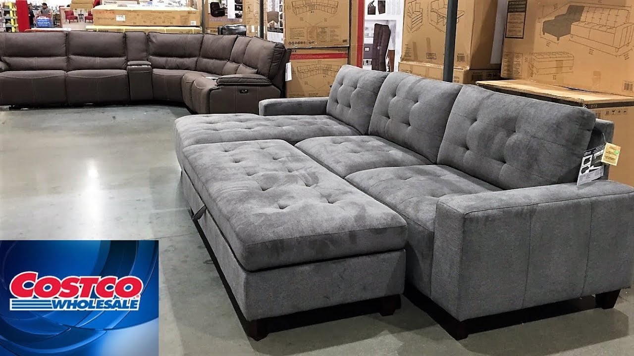 COSTCO FURNITURE SOFAS CHAIRS ARMCHAIRS HOME DECOR - SHOP WITH ME SHOPPING STORE WALK THROUGH 4K