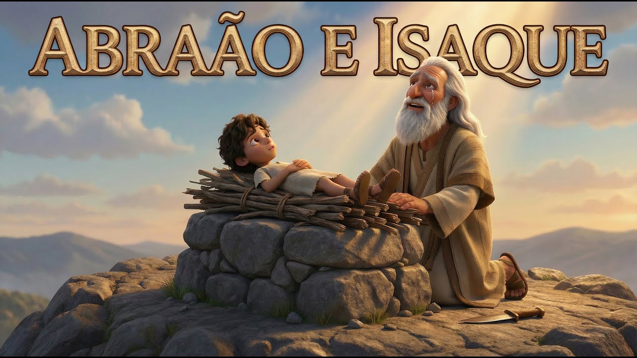A História de Abraão e Isaque: Deus Proverá! 🐑✨