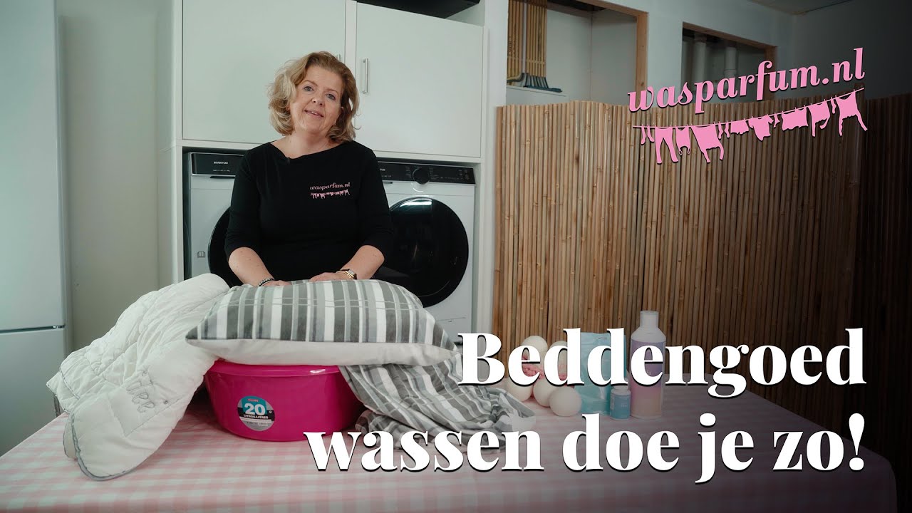 Beddengoed wassen - hoe doe je dat? Expert tips van Diana van Wasparfum.nl #wasparfum #wassen
