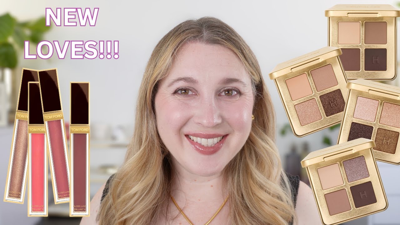 HOURGLASS Curator Eyeshadow Palettes & TOM FORD Gloss Luxe  - New Shades!!