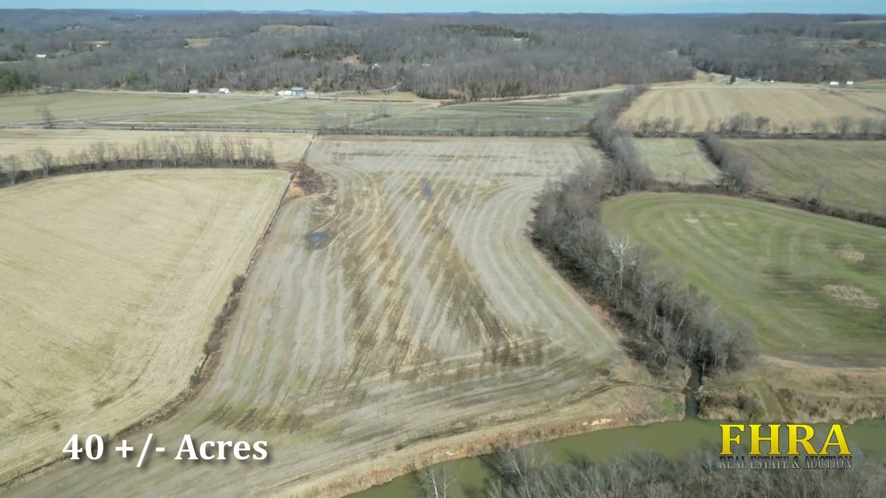 Fertile agriculture land in Grayson County Kentucky