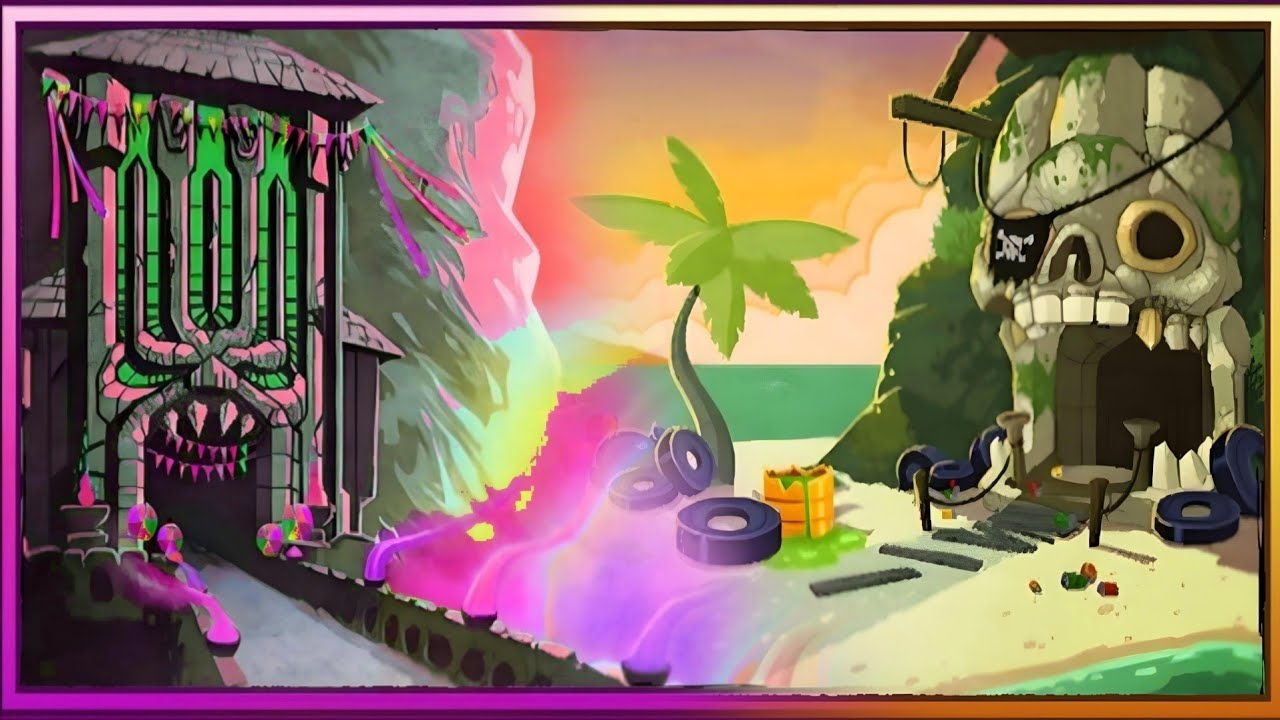 Temple Run 2 Happy Holi  VS Pirate Cove - Earth Day Temple Run 2 YaHruDv