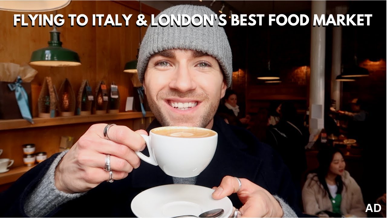 WE ARE GOING TO ITALY & WALK AROUND TOUR OF LONDON'S BEST FOOD MARKET | AD